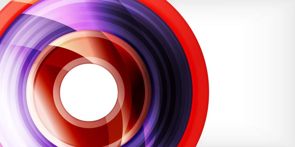 Circles, round elements, ring shapes premium background. Vector Illustration For Stock Illustration