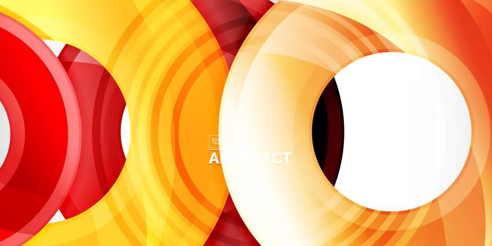 Circles, round elements, ring shapes premium background. Vector Illustration For Stock Illustration