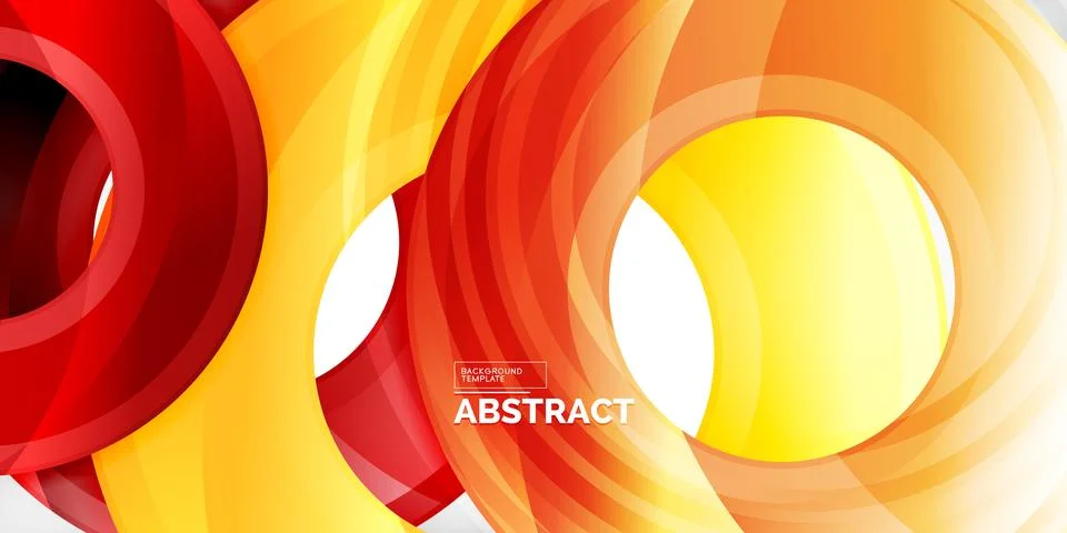 Circles, round elements, ring shapes premium background. Vector Illustration For 스톡 일러스트