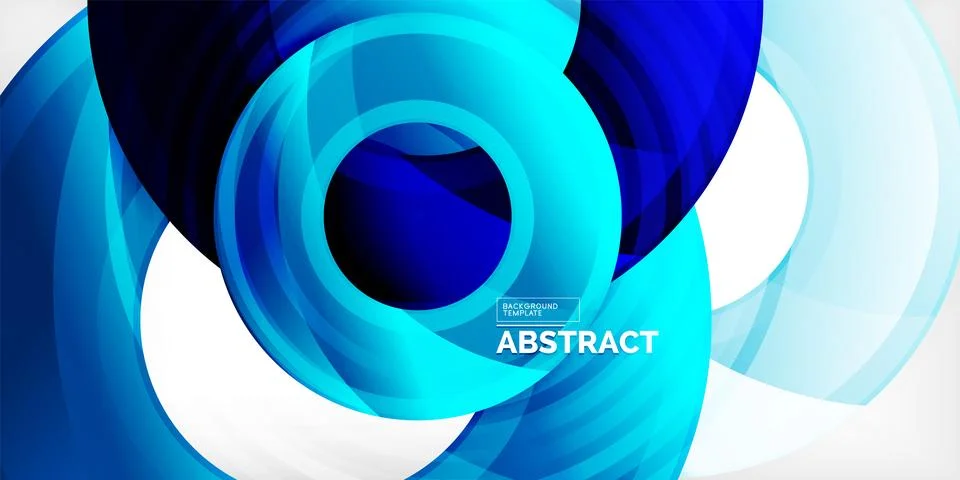 Circles, round elements, ring shapes premium background. Vector Illustration For 스톡 일러스트