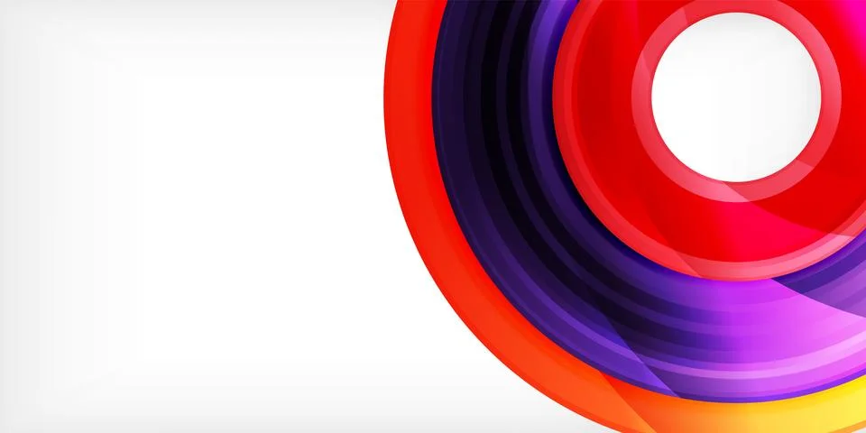 Circles, round elements, ring shapes premium background. Vector Illustration For Stock Illustration