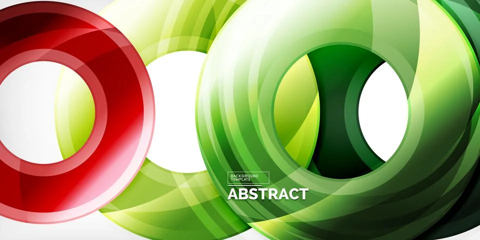 Circles, round elements, ring shapes premium background. Vector Illustration For Stock Illustration