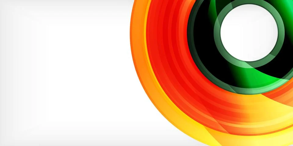 Circles, round elements, ring shapes premium background. Vector Illustration For Stock Illustration