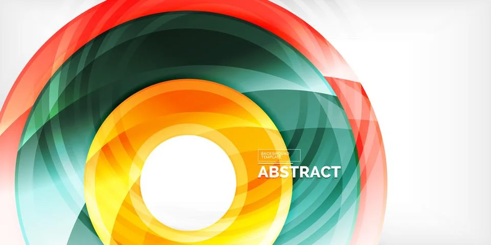 Circles, round elements, ring shapes premium background. Vector Illustration For Stock Illustration