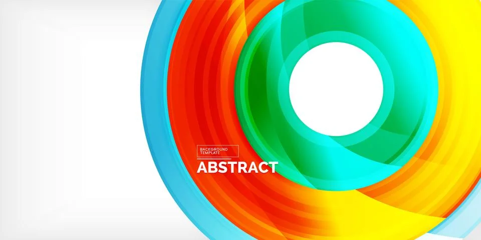 Circles, round elements, ring shapes premium background. Vector Illustration For Stock Illustration