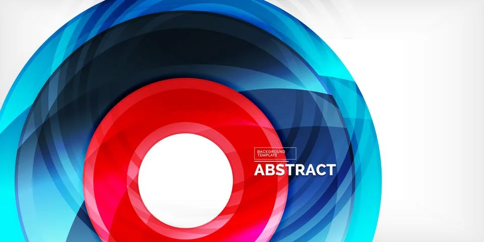 Circles, round elements, ring shapes premium background. Vector Illustration For 스톡 일러스트