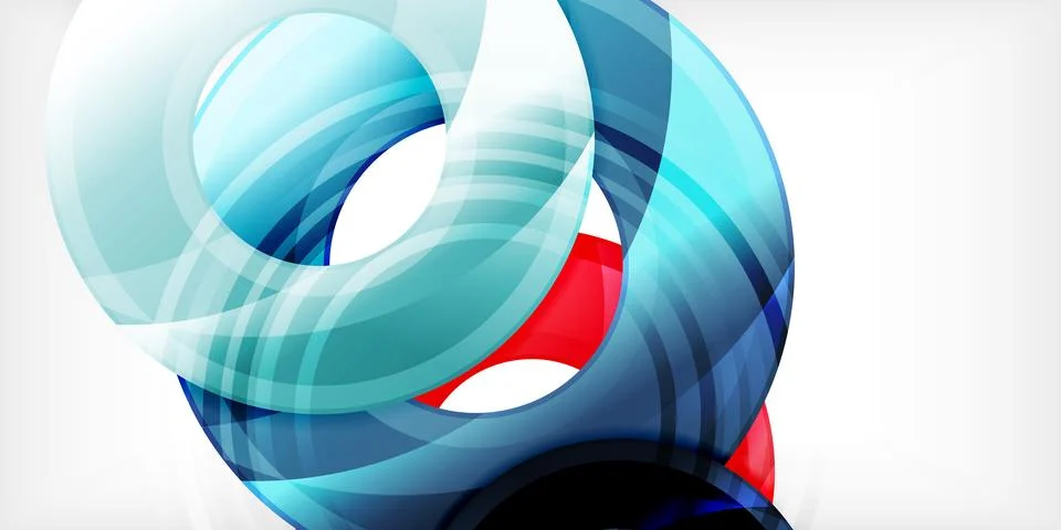 Circles, round elements, ring shapes premium background. Vector Illustration For 스톡 일러스트