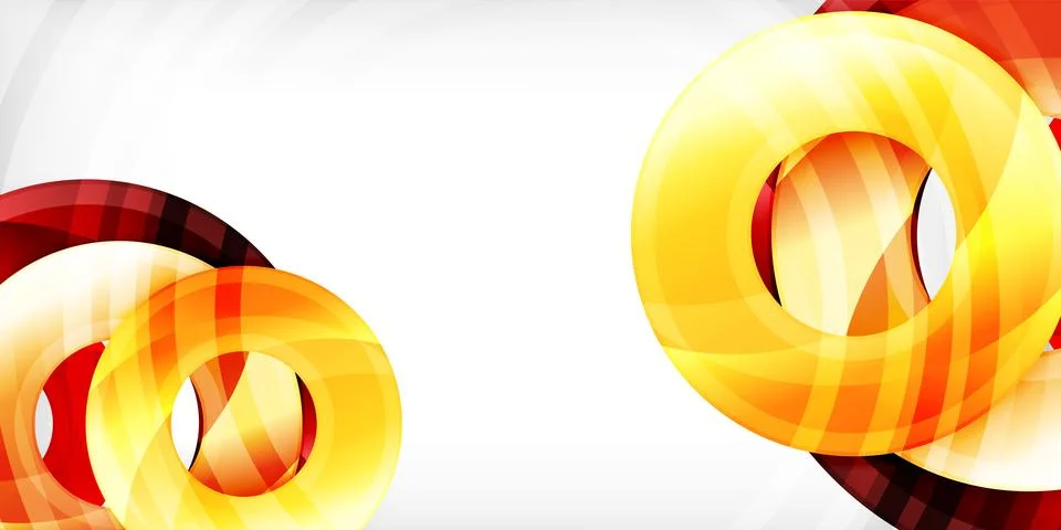 Circles, round elements, ring shapes premium background. Vector Illustration For Stock Illustration