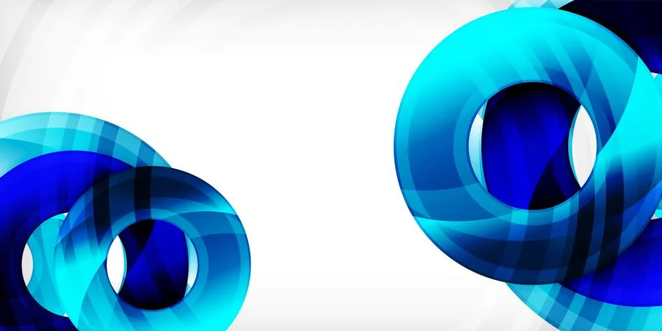 Circles, round elements, ring shapes premium background. Vector Illustration For 스톡 일러스트