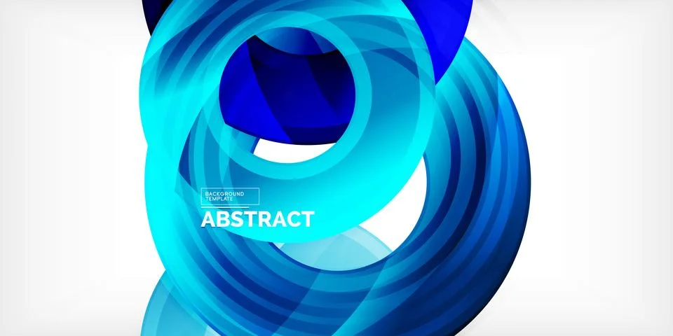 Circles, round elements, ring shapes premium background. Vector Illustration For Stock Illustration