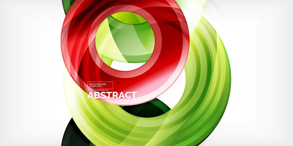 Circles, round elements, ring shapes premium background. Vector Illustration For Stock Illustration