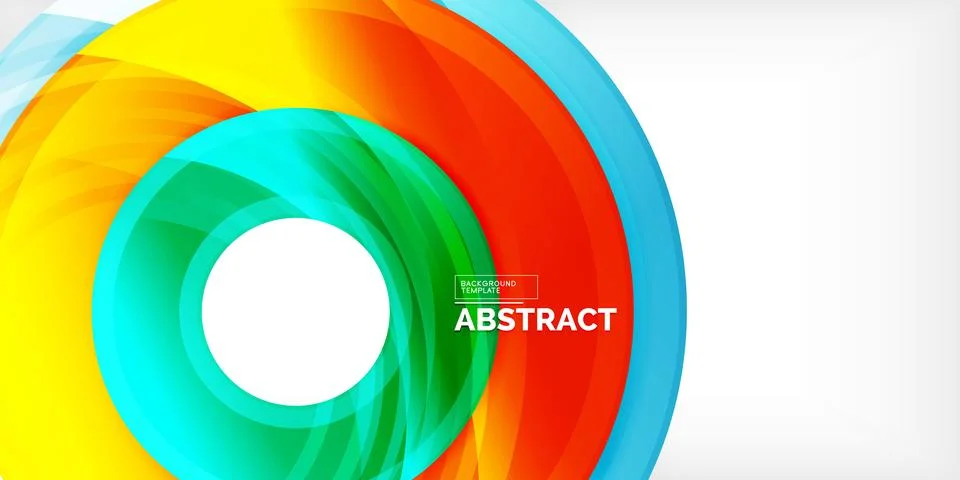 Circles, round elements, ring shapes premium background. Vector Illustration For Stock Illustration