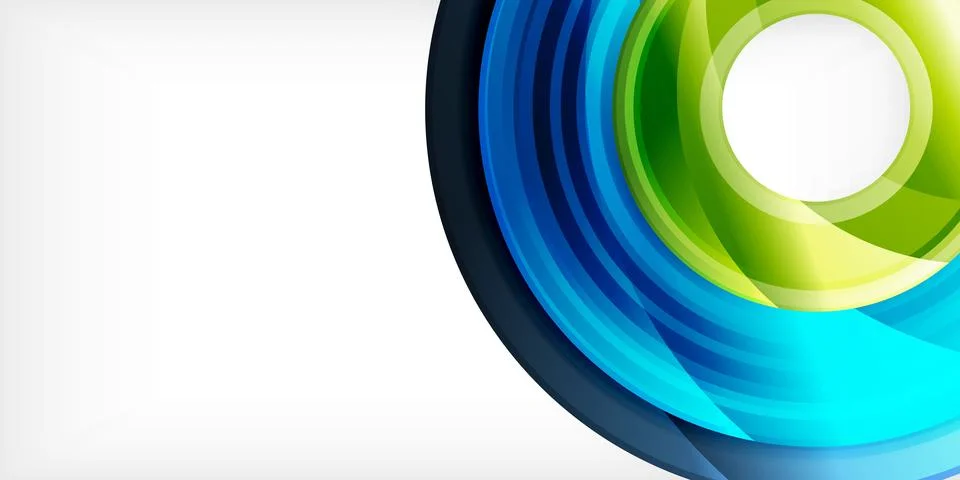 Circles, round elements, ring shapes premium background. Vector Illustration For Stock Illustration