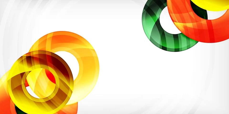 Circles, round elements, ring shapes premium background. Vector Illustration For Stock Illustration