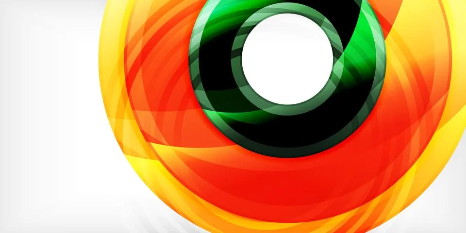 Circles, round elements, ring shapes premium background. Vector Illustration For 스톡 일러스트