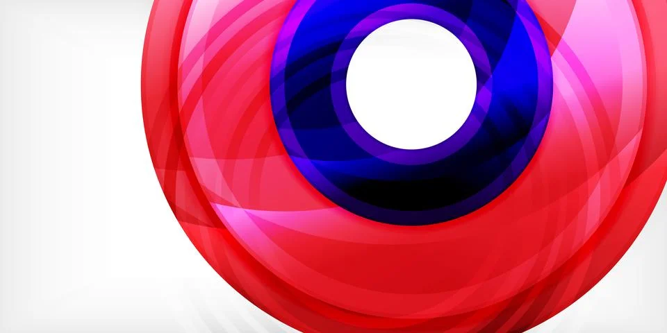 Circles, round elements, ring shapes premium background. Vector Illustration For Stock Illustration
