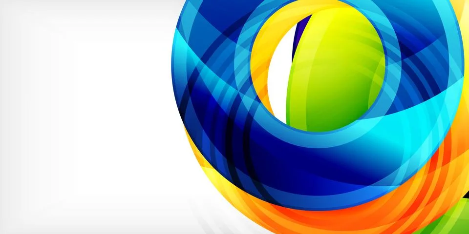 Circles, round elements, ring shapes premium background. Vector Illustration For 스톡 일러스트