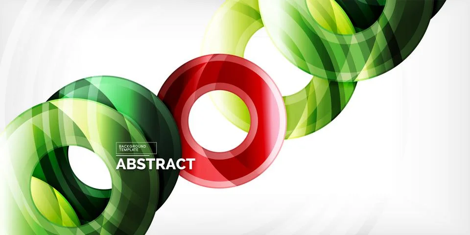 Circles, round elements, ring shapes premium background. Vector Illustration For Stock Illustration
