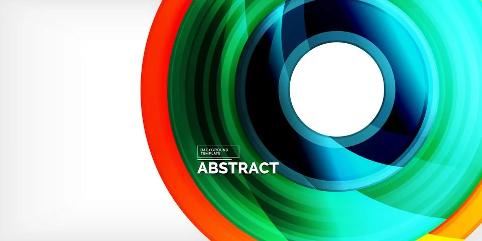 Circles, round elements, ring shapes premium background. Vector Illustration For Stock Illustration
