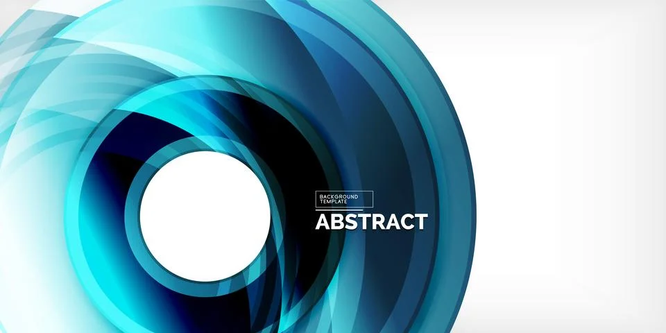 Circles, round elements, ring shapes premium background. Vector Illustration For Stock Illustration