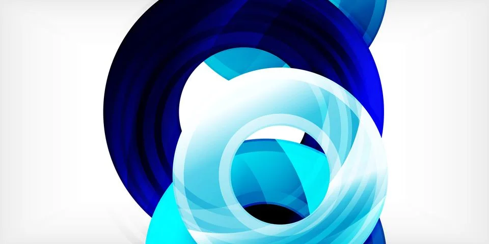 Circles, round elements, ring shapes premium background. Vector Illustration For 스톡 일러스트