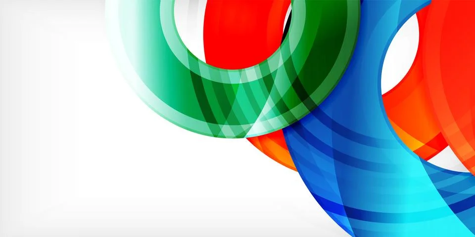 Circles, round elements, ring shapes premium background. Vector Illustration For Stock Illustration