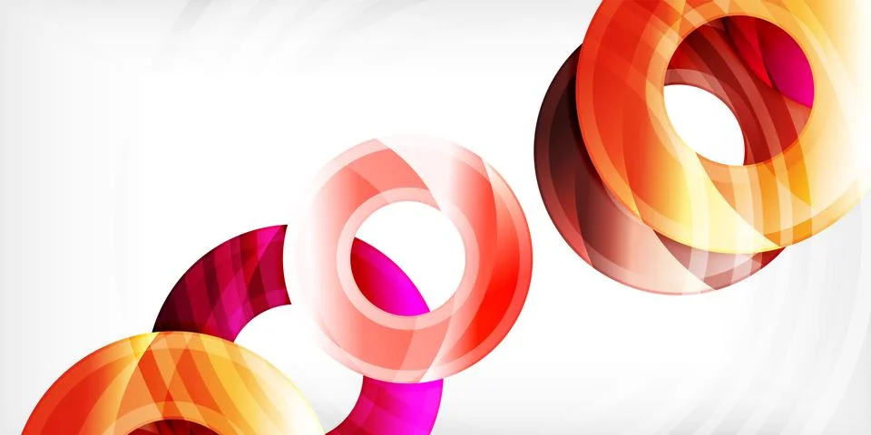 Circles, round elements, ring shapes premium background. Vector Illustration For 스톡 일러스트