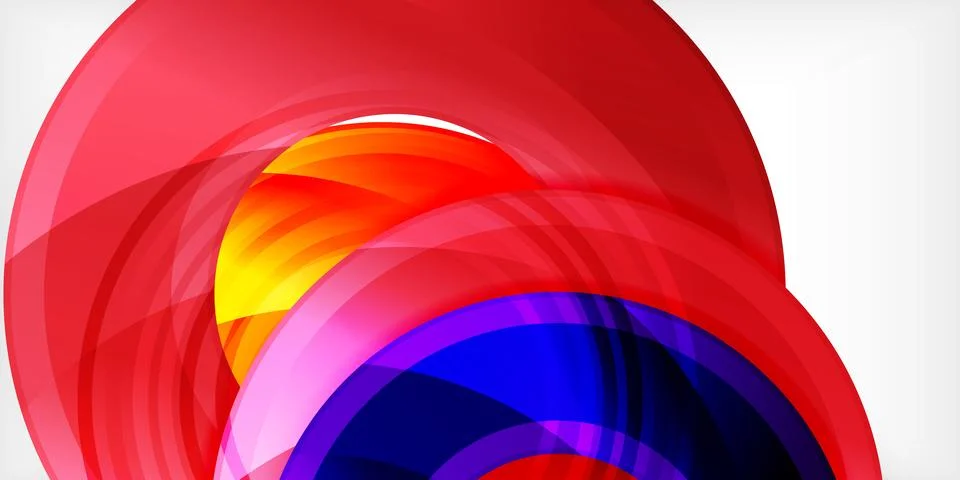 Circles, round elements, ring shapes premium background. Vector Illustration For Stock Illustration