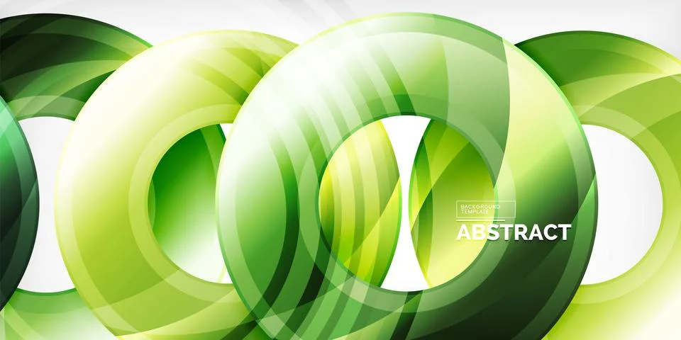Circles, round elements, ring shapes premium background. Vector Illustration For 스톡 일러스트