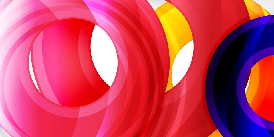 Circles, round elements, ring shapes premium background. Vector Illustration For 스톡 일러스트