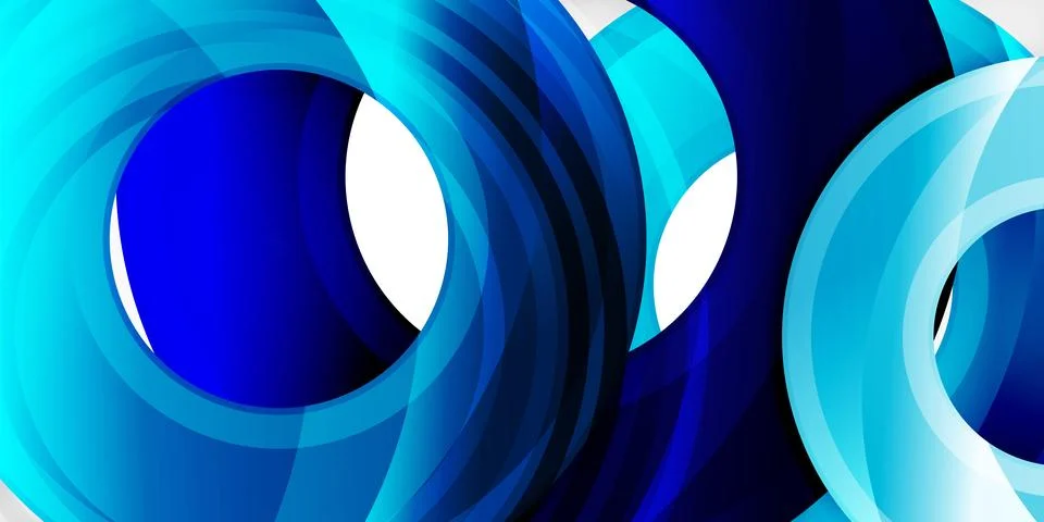 Circles, round elements, ring shapes premium background. Vector Illustration For Stock Illustration