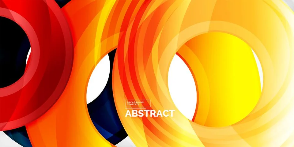 Circles, round elements, ring shapes premium background. Vector Illustration For 스톡 일러스트