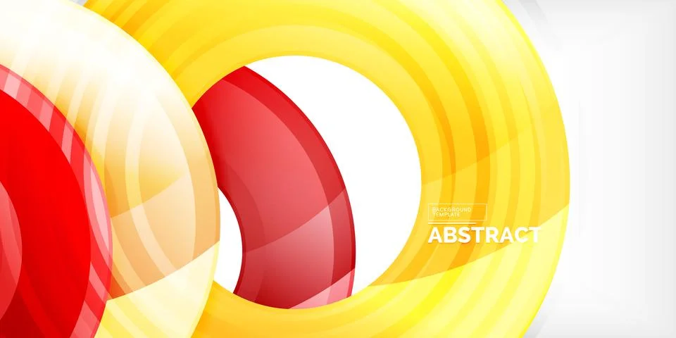 Circles, round elements, ring shapes premium background. Vector Illustration For 스톡 일러스트