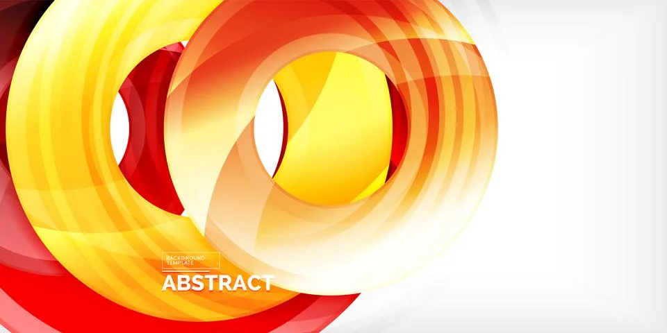 Circles, round elements, ring shapes premium background. Vector Illustration For Stock Illustration
