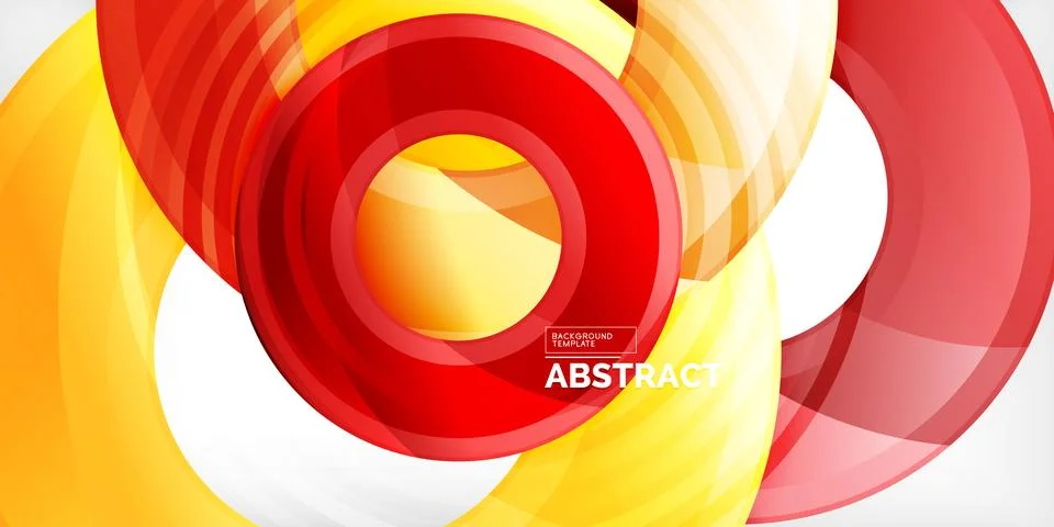 Circles, round elements, ring shapes premium background. Vector Illustration For 스톡 일러스트