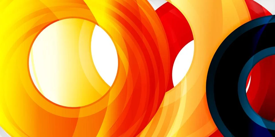 Circles, round elements, ring shapes premium background. Vector Illustration For Stock Illustration
