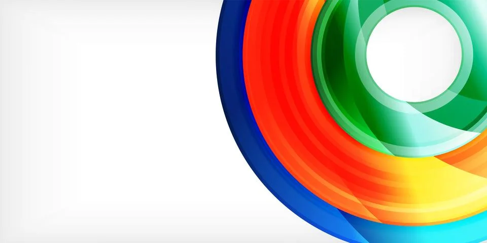 Circles, round elements, ring shapes premium background. Vector Illustration For Stock Illustration
