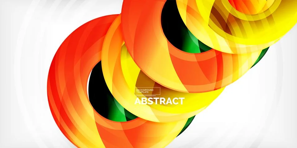 Circles, round elements, ring shapes premium background. Vector Illustration For 스톡 일러스트