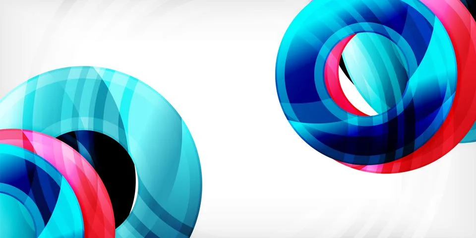 Circles, round elements, ring shapes premium background. Vector Illustration For 스톡 일러스트