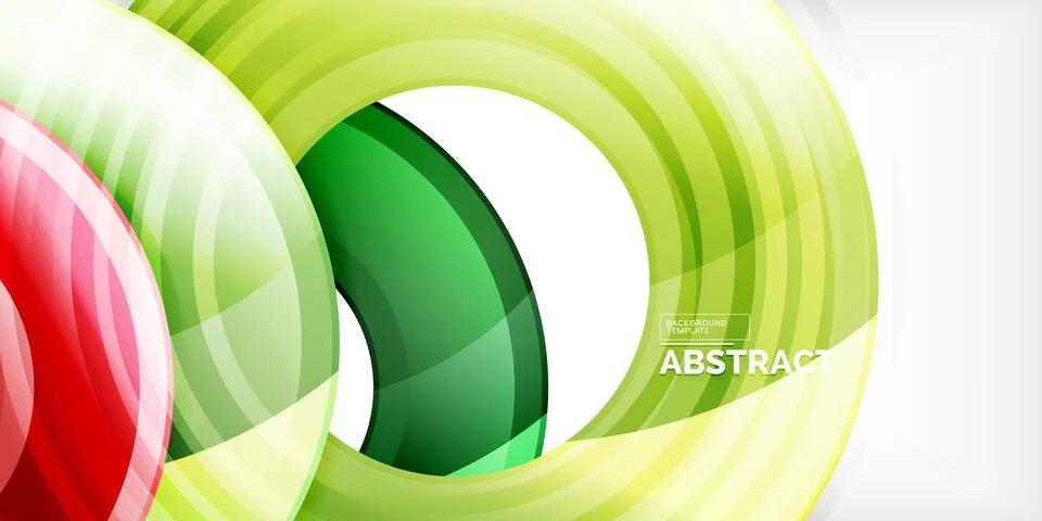 Circles, round elements, ring shapes premium background. Vector Illustration For Stock Illustration