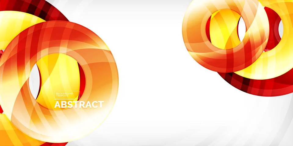 Circles, round elements, ring shapes premium background. Vector Illustration For 스톡 일러스트