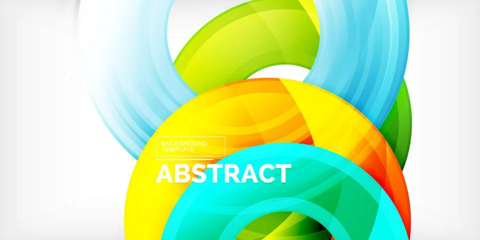Circles, round elements, ring shapes premium background. Vector Illustration For 스톡 일러스트