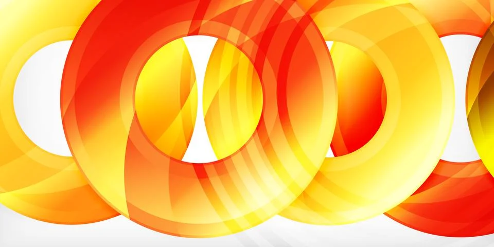 Circles, round elements, ring shapes premium background. Vector Illustration For Illustrazione stock