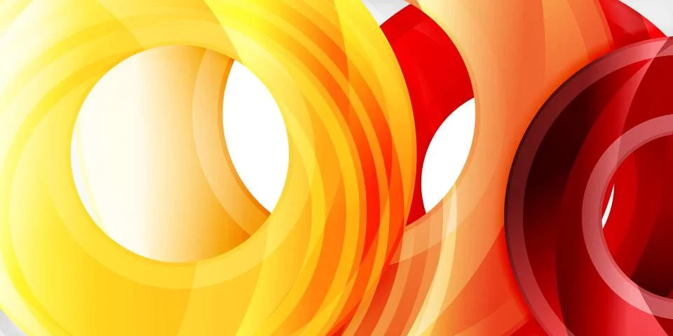 Circles, round elements, ring shapes premium background. Vector Illustration For Illustrazione stock