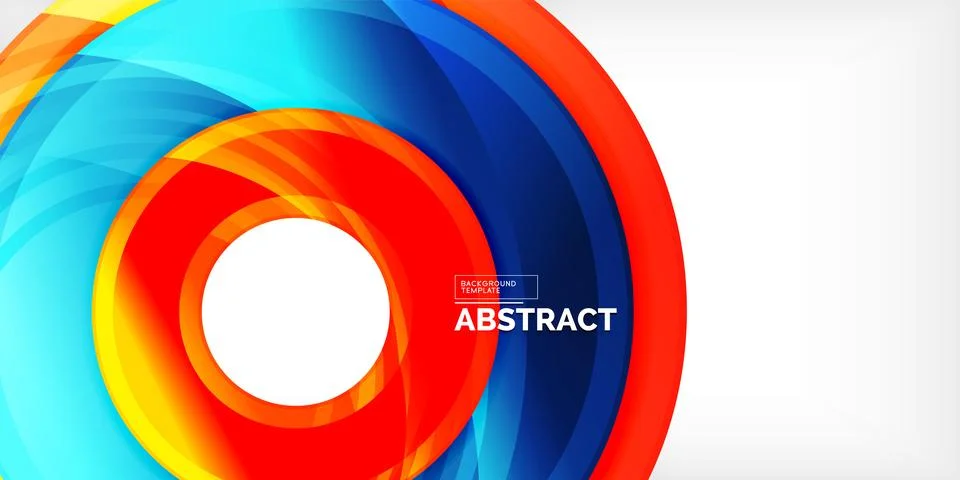 Circles, round elements, ring shapes premium background. Vector Illustration For 스톡 일러스트
