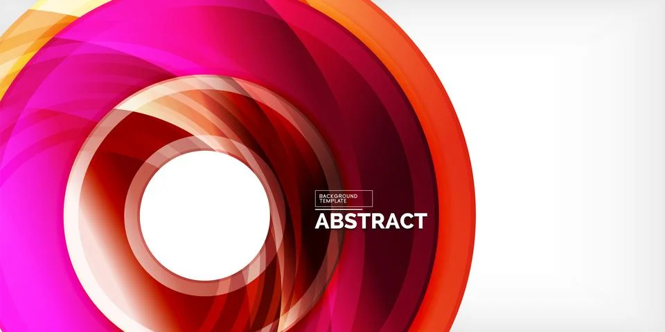 Circles, round elements, ring shapes premium background. Vector Illustration For 스톡 일러스트