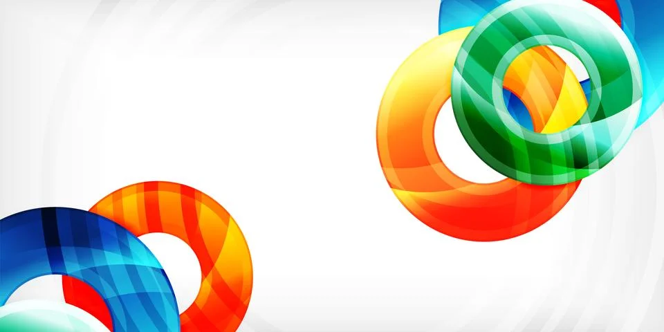 Circles, round elements, ring shapes premium background. Vector Illustratio.. 스톡 일러스트