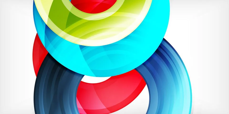 Circles, round elements, ring shapes premium background. Vector Illustratio.. 스톡 일러스트