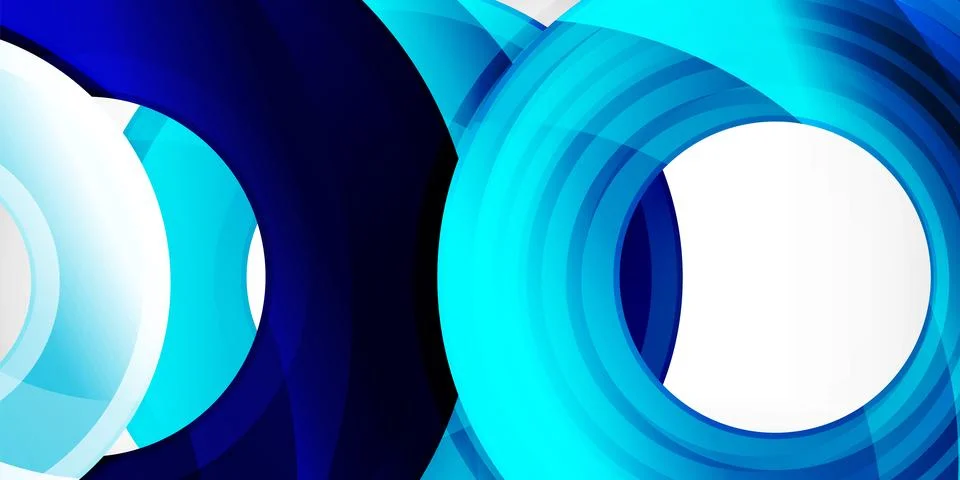 Circles, round elements, ring shapes premium background. Vector Illustration For 스톡 일러스트