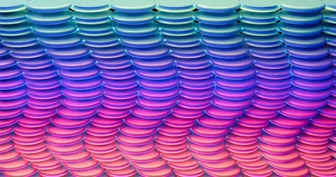 Circles in a row animated background Stock Footage 277667002